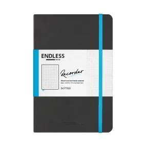 Endless Recorder Regalia A5 Notebook Dotted - Infinite Space (Black)