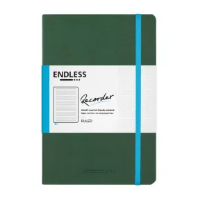 Endless Recorder Regalia A5 Notebook Ruled - Forest Canopy