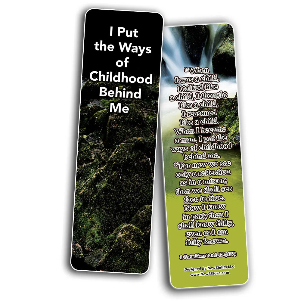 Everything You Need for Growth Bible Bookmarks (30-Pack) - Handy Reminder About How to Grow in Christ