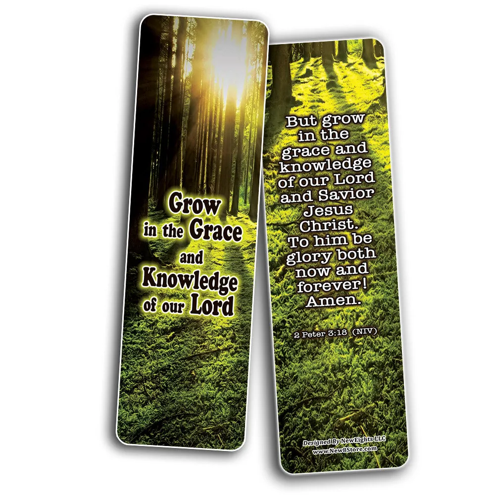 Everything You Need for Growth Bible Bookmarks (30-Pack) - Handy Reminder About How to Grow in Christ