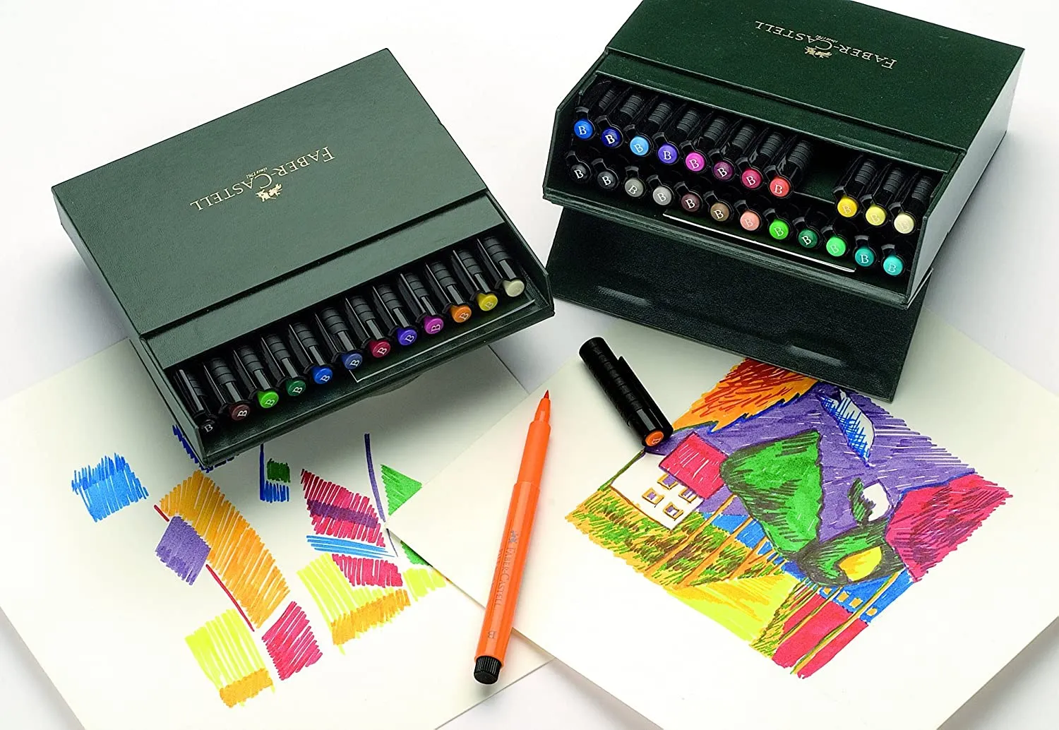 FABER-CASTELL 60 PITT ARTIST PENS BRUSH