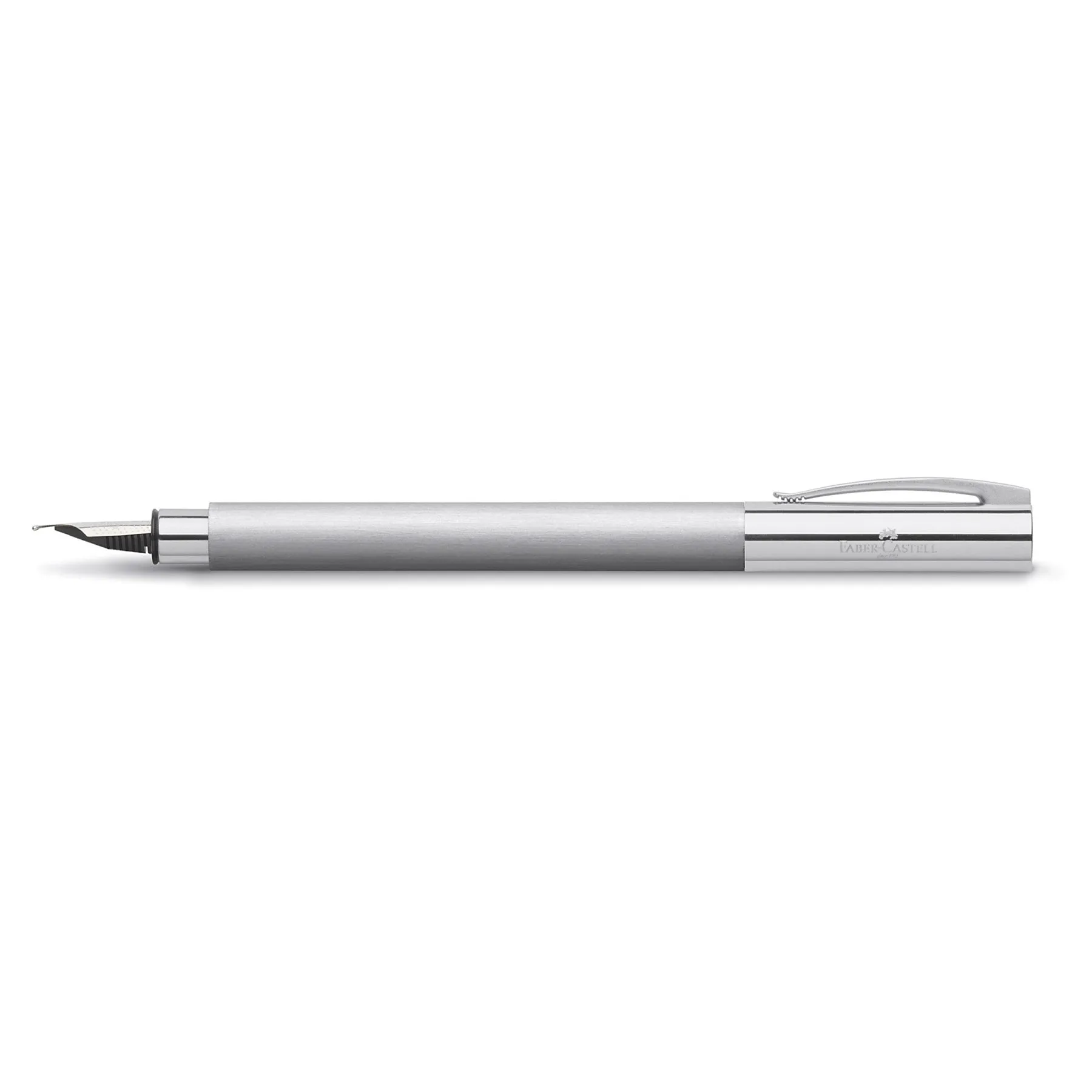FABER-CASTELL AMBITION FOUNTAIN PEN METAL F