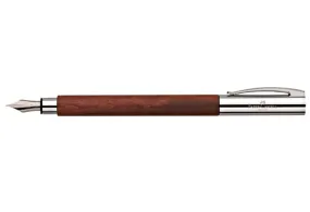 FABER-CASTELL F.PEN AMBITION PEARWOODBROWN F
