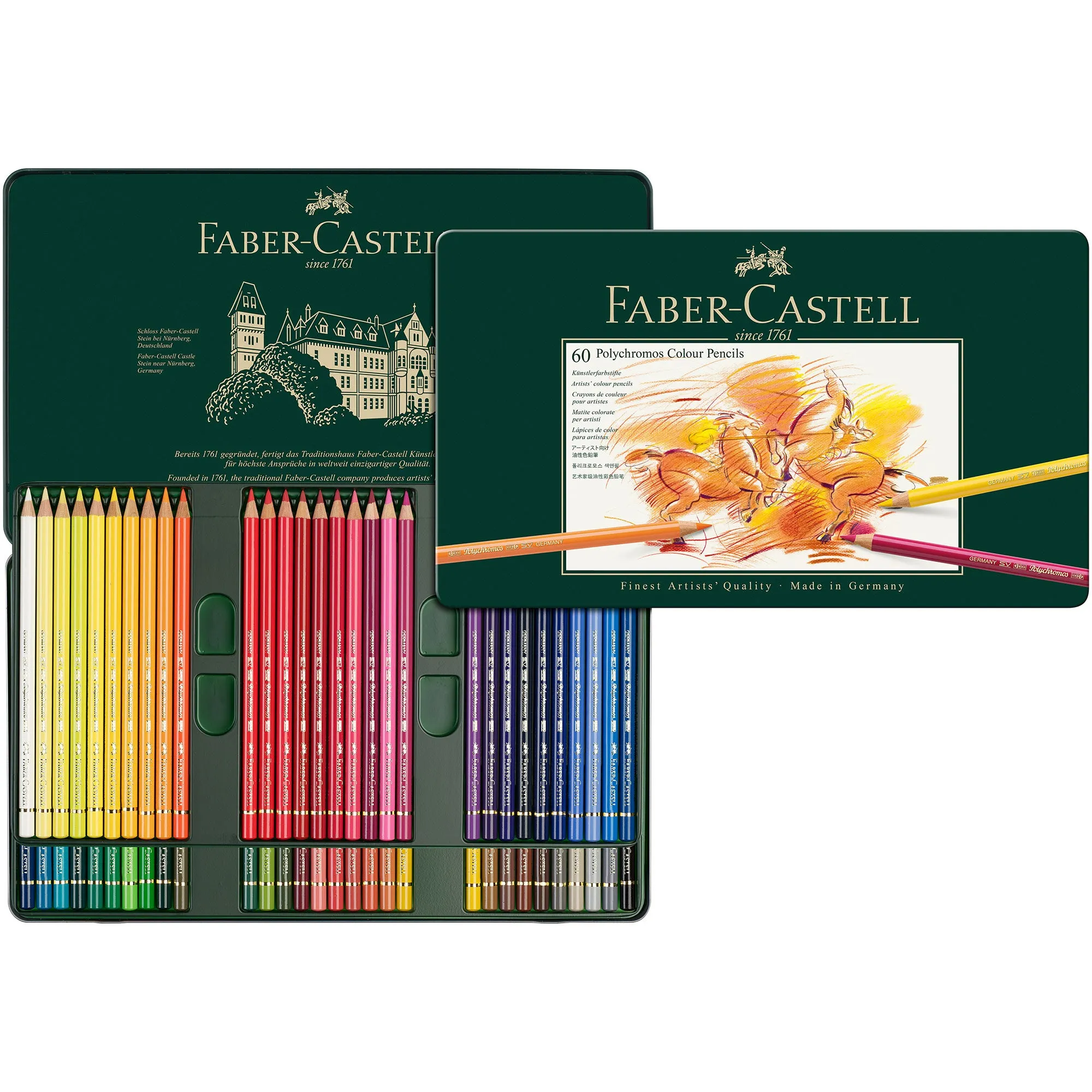 Faber-Castell Polychromos Pencils - Set of 60