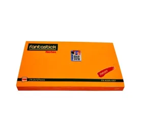 Fantastick Stick Notes 3x3" Fluorscent Orange