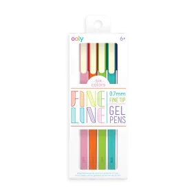 Fine Line Colored Gel Pens