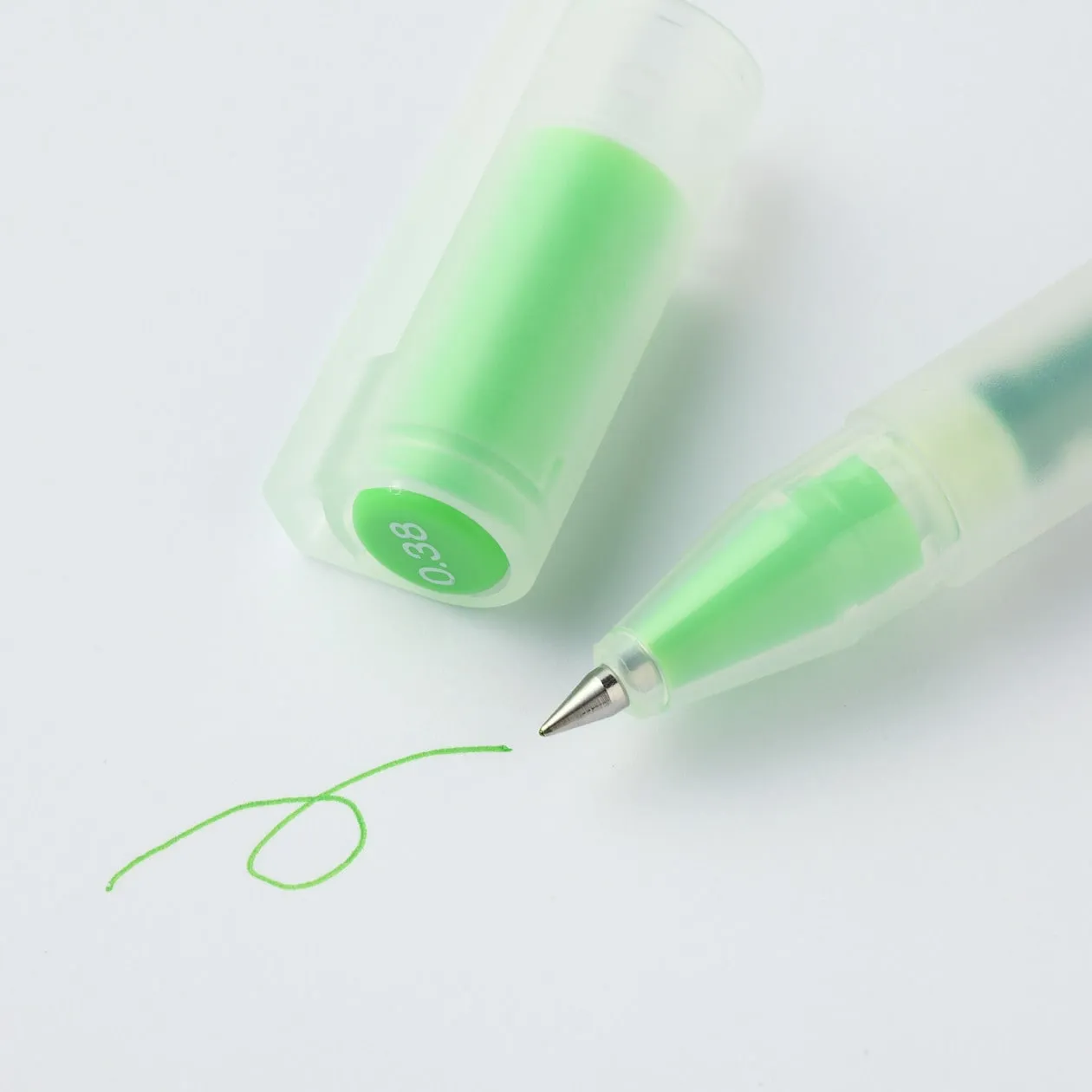 Gel Ink Ballpoint Pen - Cap Type 0.38mm