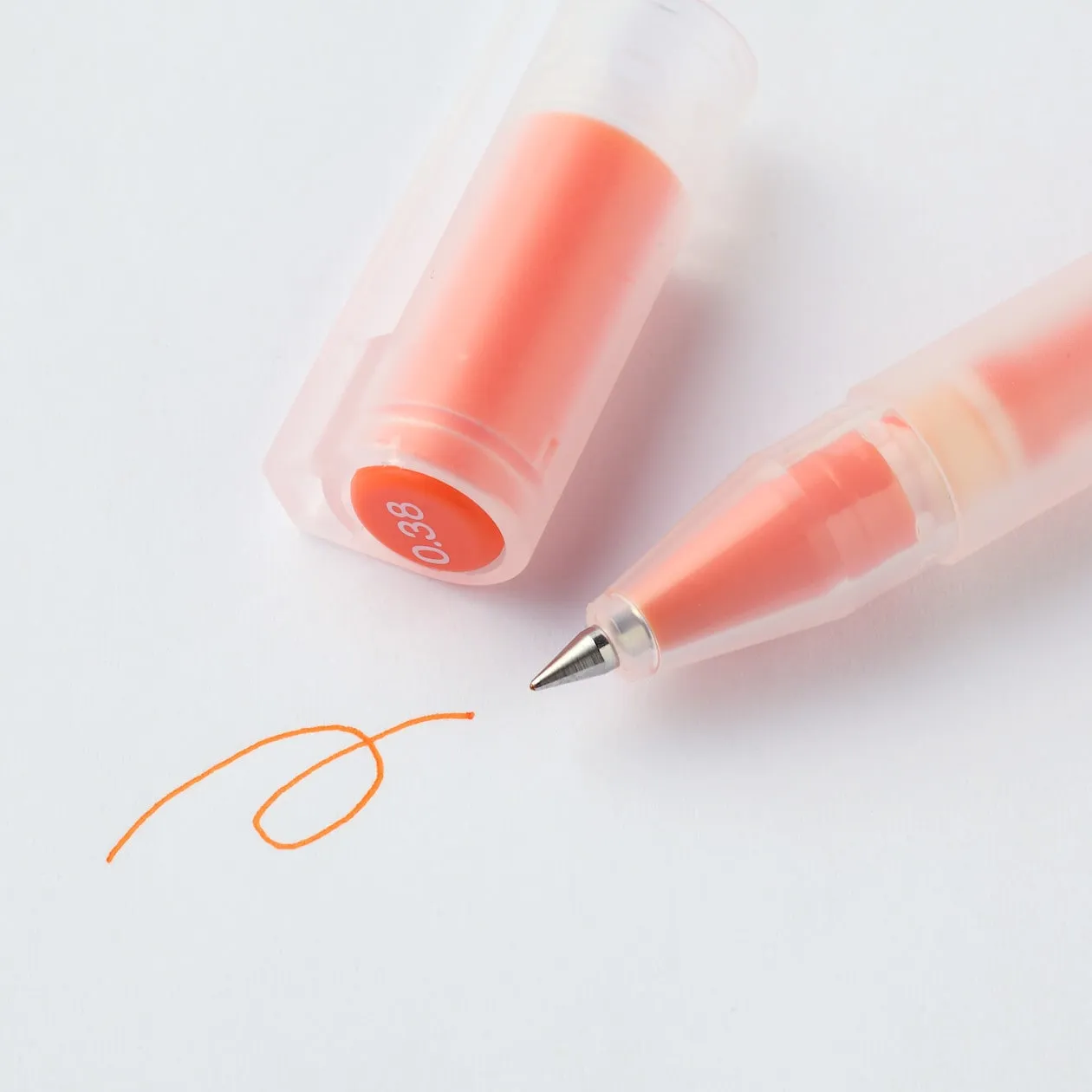 Gel Ink Ballpoint Pen - Cap Type 0.38mm