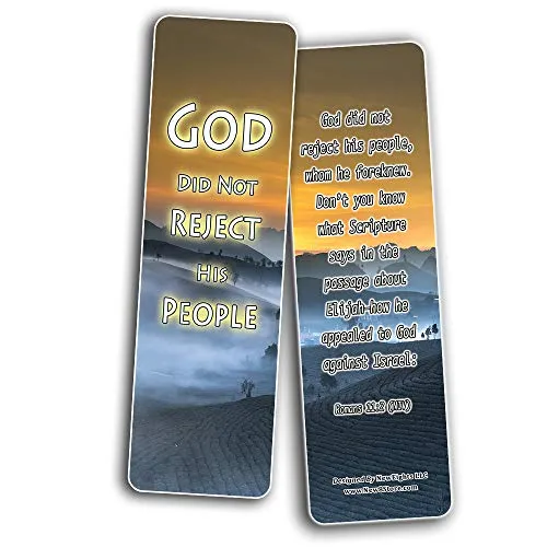 God's Not Done With You Bible Bookmarks (30-Pack) - Handy Reminder About God Is Not Done With Us