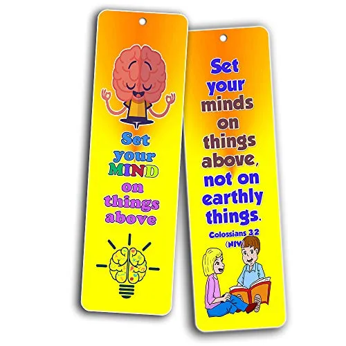 Great Memory Verses for Kids Bookmarks (30-Pack) - Handy Memory Verses for Kids Perfect for Children?s Ministries and Sunday Schools