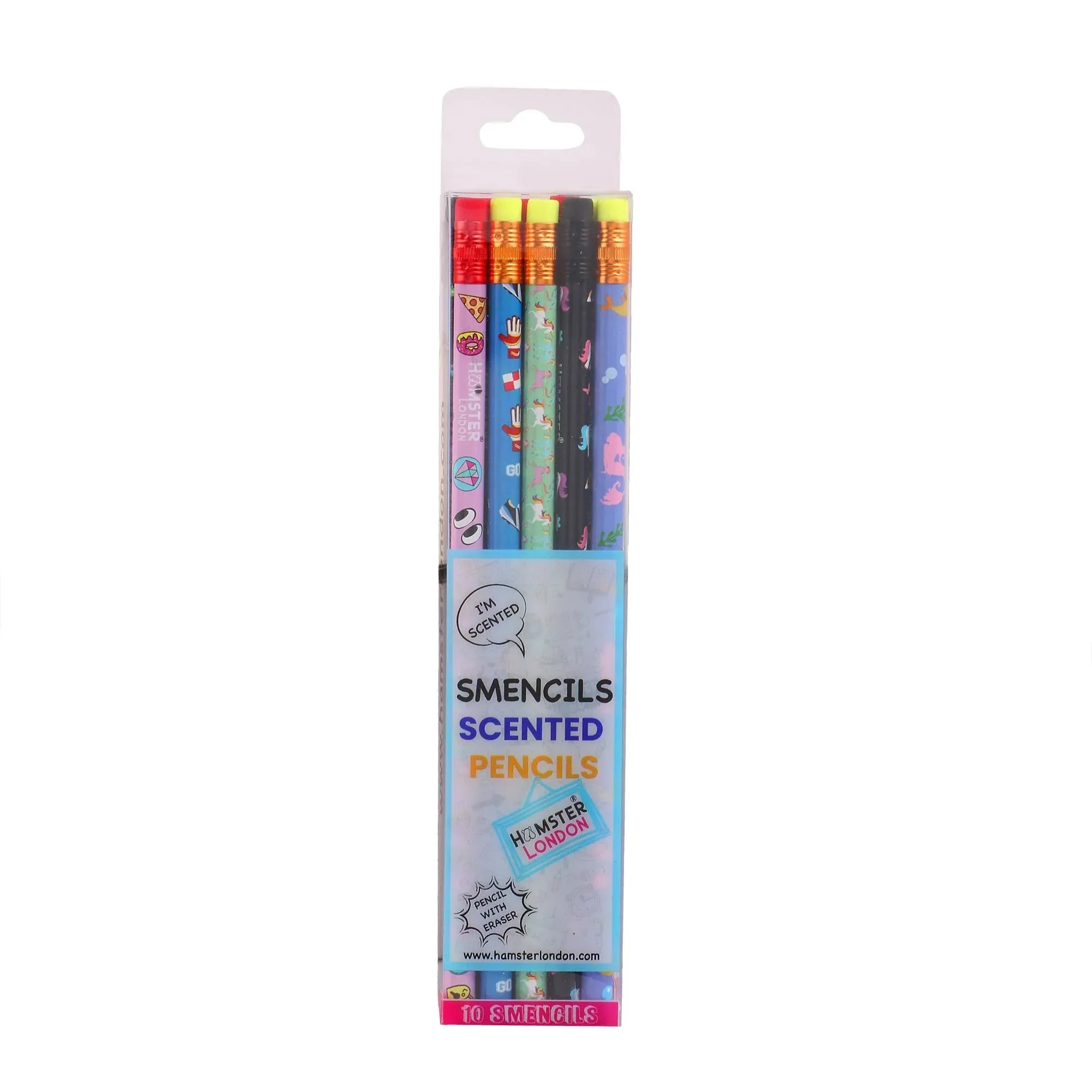 Hamster London Gift Hamper Stationery Set Football   Fineliner   Scented Markers   Gel Pen   Crayon   Pouches