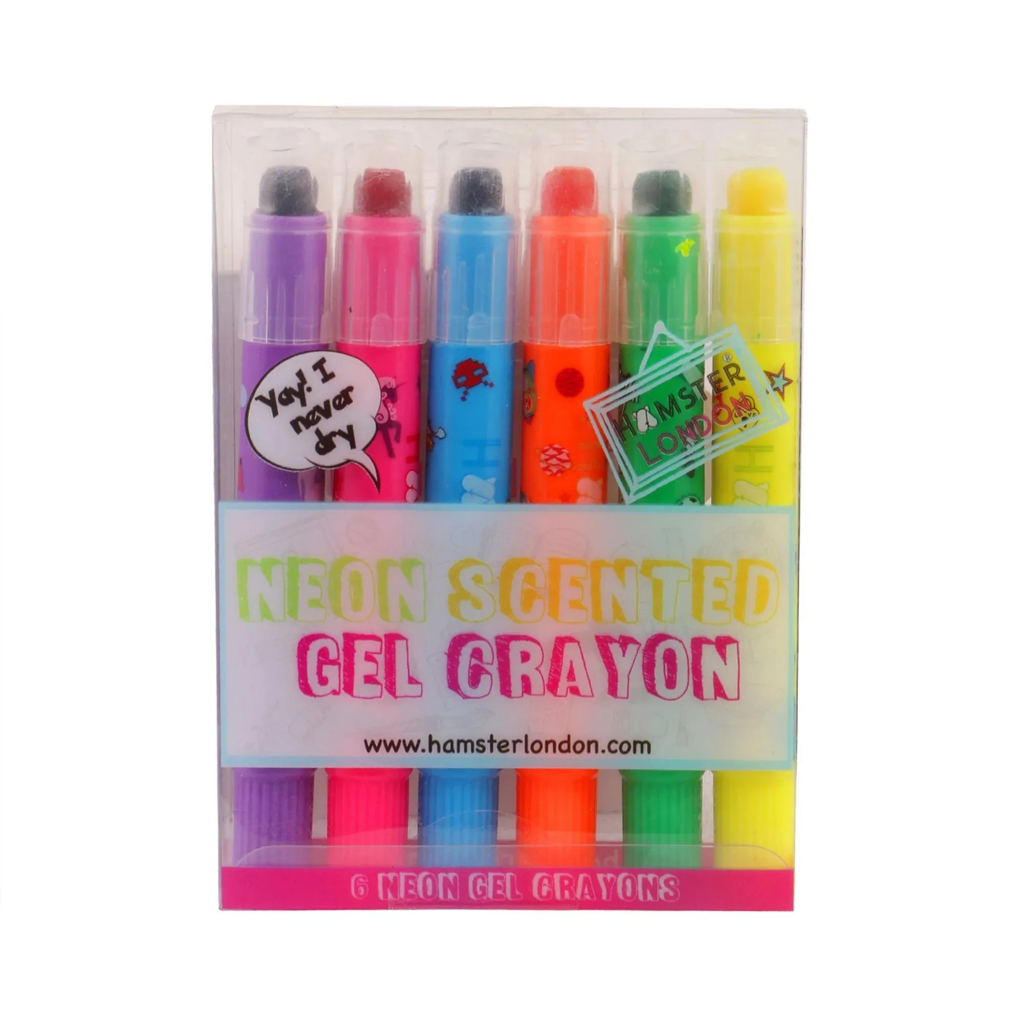 Hamster London Gift Hamper Stationery Set Mermaid   Fineliner   Scented Markers   Gel Pen   Crayon   Pouches