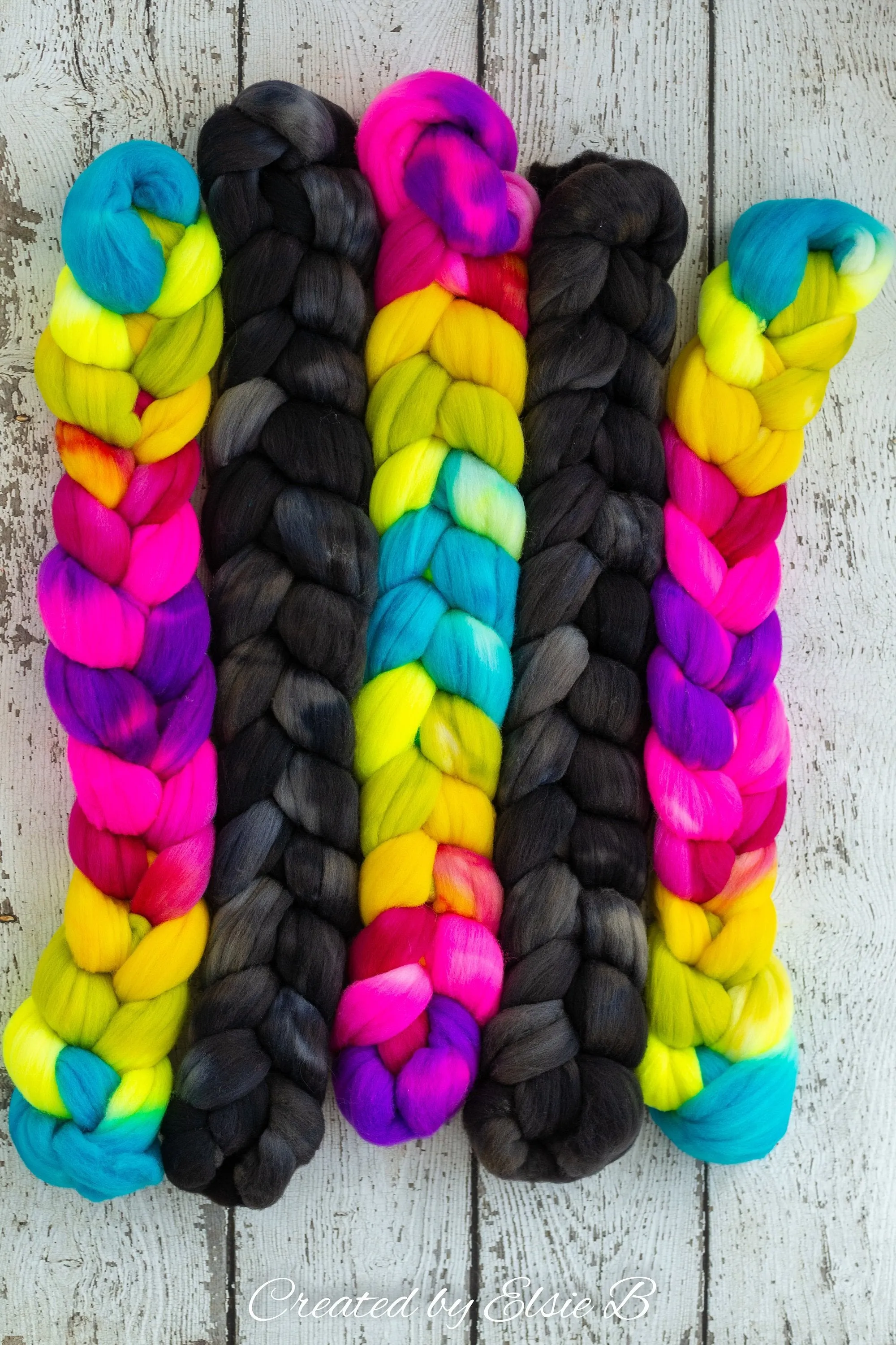'Highlighters' Targhee 4 oz