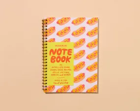 HOT DOGS SPIRAL NOTEBOOK