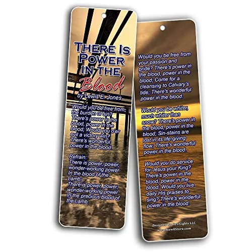Hymn Bible Bookmarks Series 3 - Jesus Loves Me (30-Pack) - Great Collection of Hymns Perfect for Gift Giving, Outreach, Ministries
