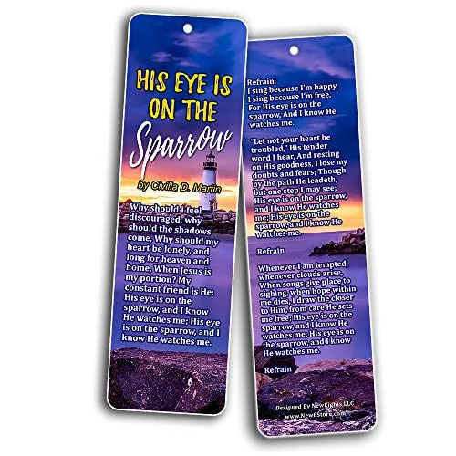 Hymn Bible Bookmarks Series 3 - Jesus Loves Me (30-Pack) - Great Collection of Hymns Perfect for Gift Giving, Outreach, Ministries