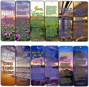 Hymn Bible Bookmarks Series 3 - Jesus Loves Me (30-Pack) - Great Collection of Hymns Perfect for Gift Giving, Outreach, Ministries