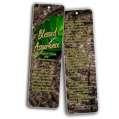 Hymn Bookmarks Series 2 - I Surrender All (30-Pack) - Great Collection of Hymns Perfect for Gift Giving, Outreach, Ministries
