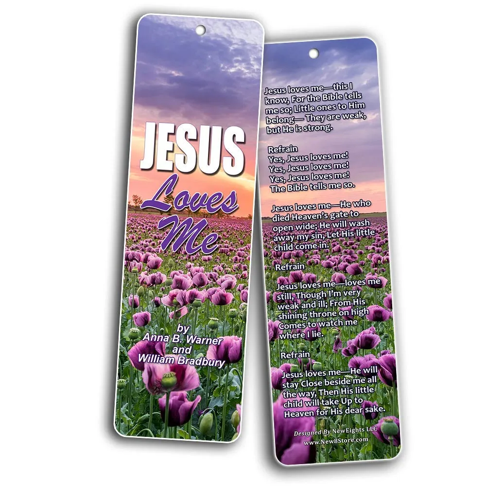 Hymn Bookmarks Series 3 - Jesus Loves Me