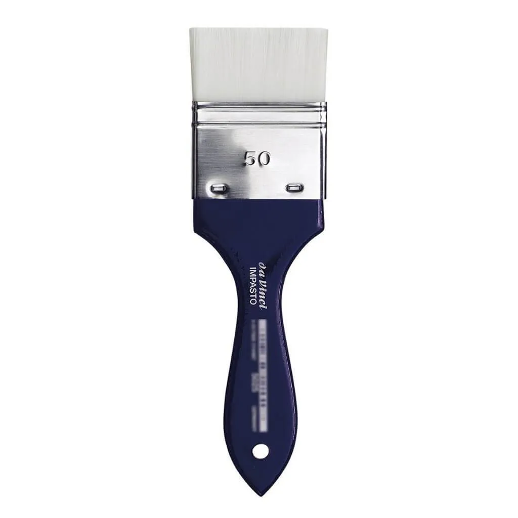 Impasto Mottler Brushes, Blue Lacquered Handles