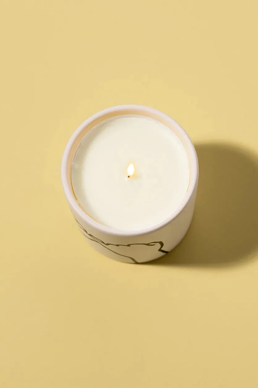 Impressions 5.75 oz Candle - Wild Fig   Cedar "Pinky Promise"