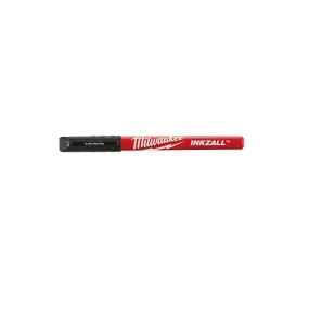 Inkzall Ultra Fine Point Jobsite Pens - Black 4 Pack