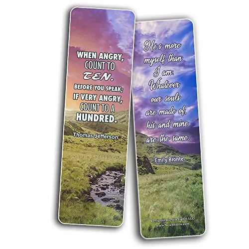 Inspirational Quotes Bookmarks Cards Series 3 (30 Pack) - Handy Inspirational Quotes