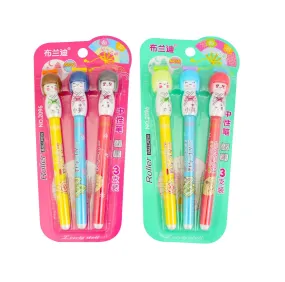 Japanese Doll Gel Pen Set