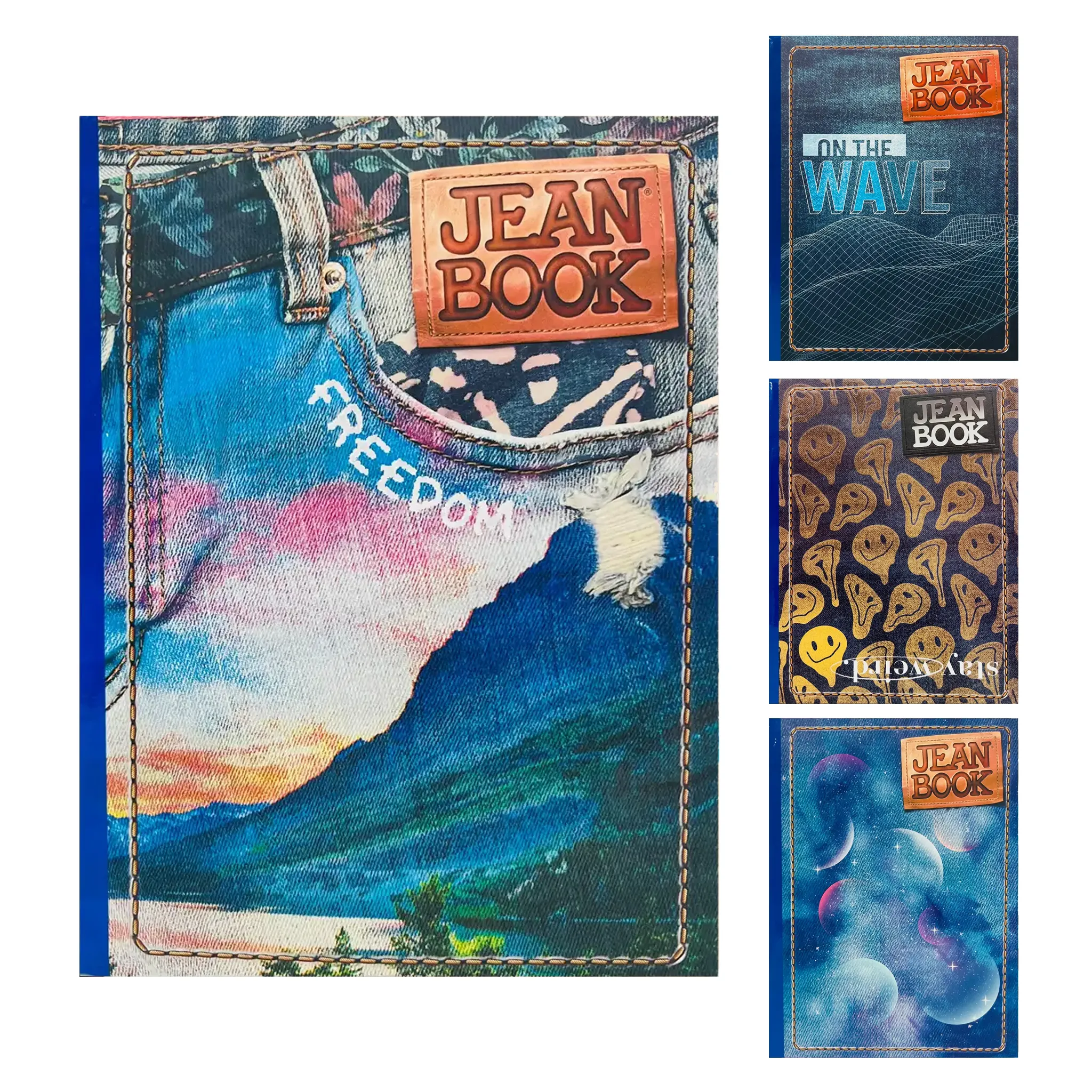 Jean Book Printed Notebooks