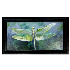 JRO New Beginnings - Expressive Dragonfly Original Painting
