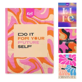 Kiut Flow II- Inspirational Notebooks - Hard Cover