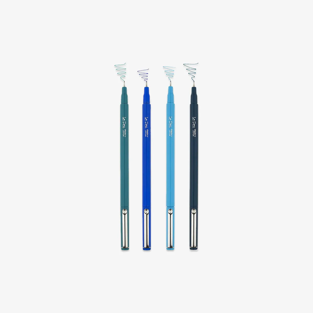 LE PEN SET 4 PCS // BLUE