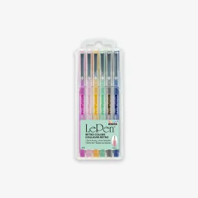 LE PEN SET 6 PCS // RETRO