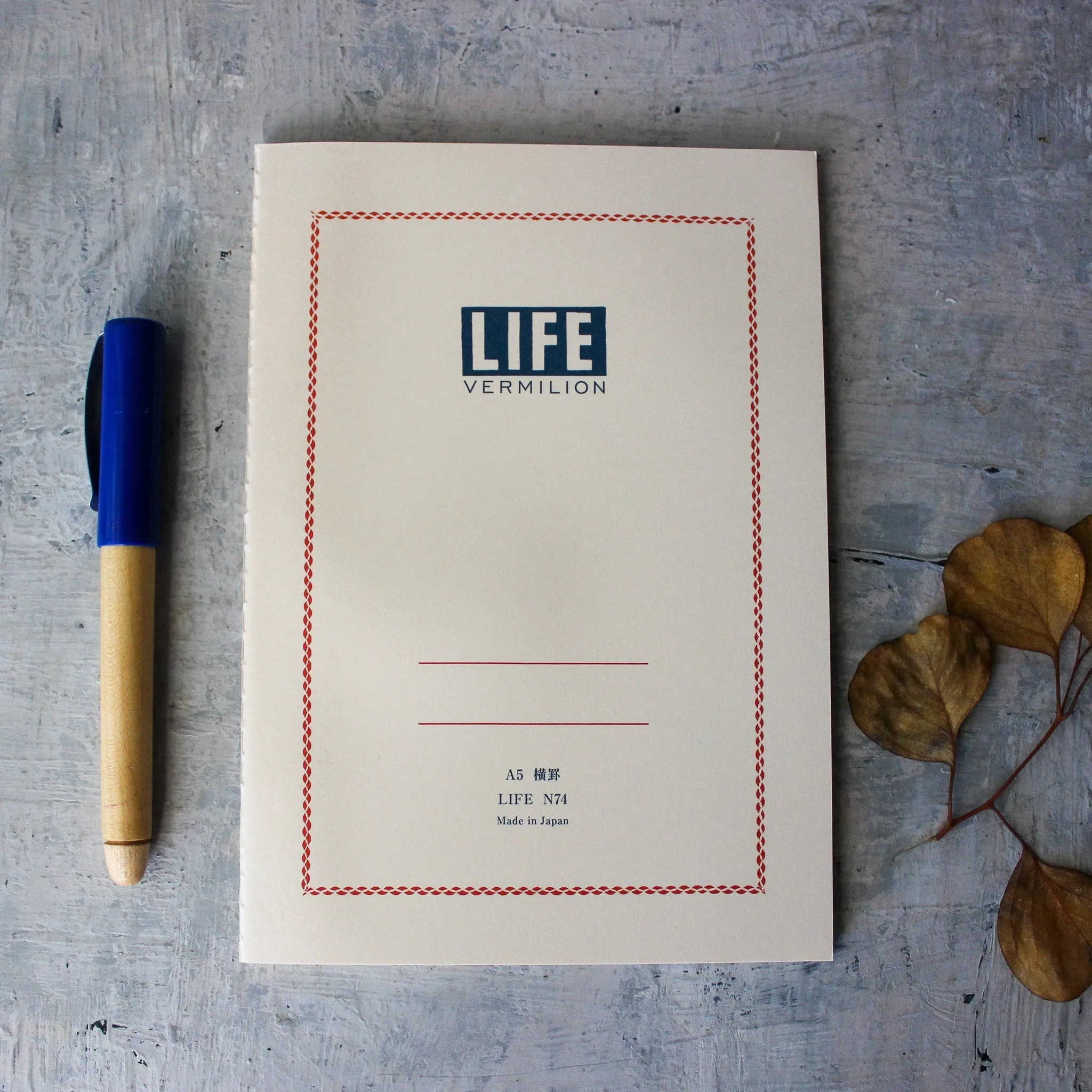 Life Vermilion Notebooks