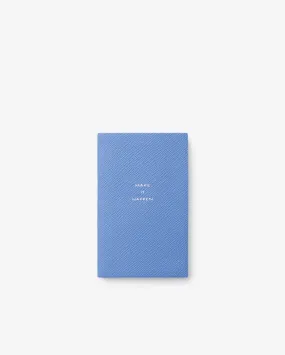 MAKE IT HAPPEN PANAMA POCKET NOTEBOOK / NILE BLUE