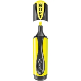 Maped Highlighter Soft Fluorescent Neon - Yellow