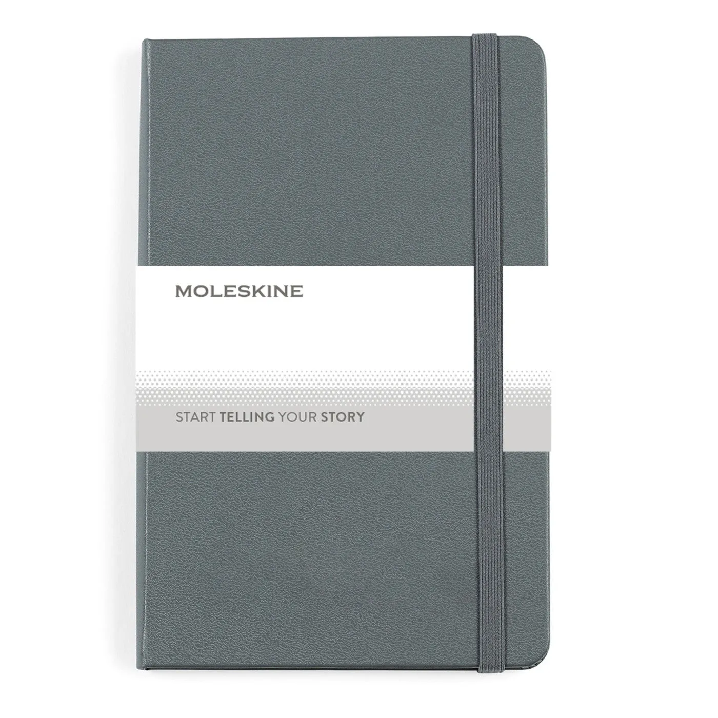 Moleskine Hard Cover Ruled Medium Notebook Slate Grey