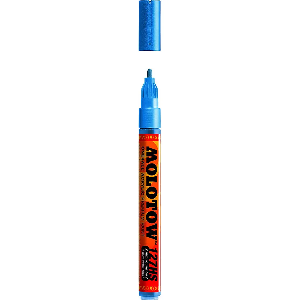 Molotow Board Tip Marker 127Hs 2Mm Metallic Blue