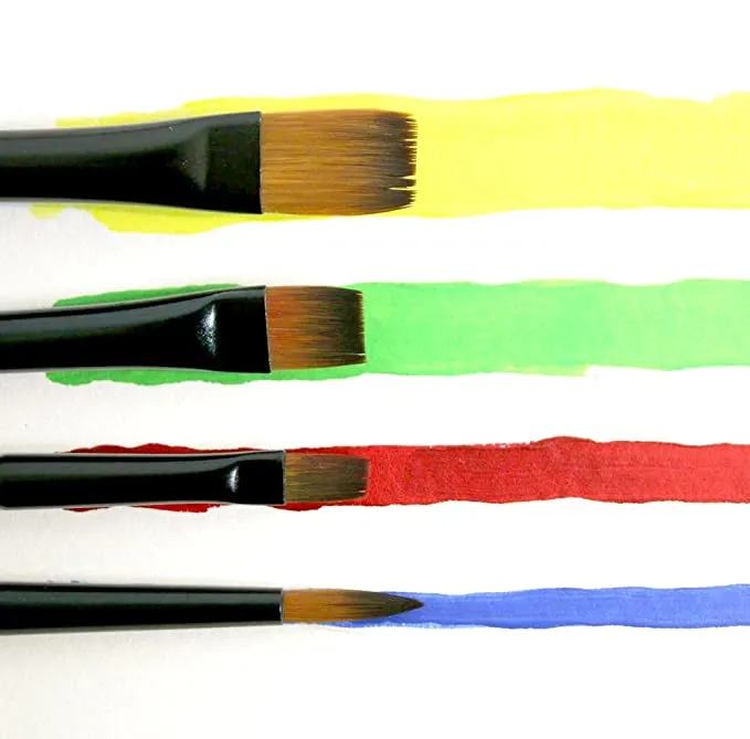 Mont Marte Gallery Series Brush Set Acrylic - (4 Pcs) - (BMHS0010)