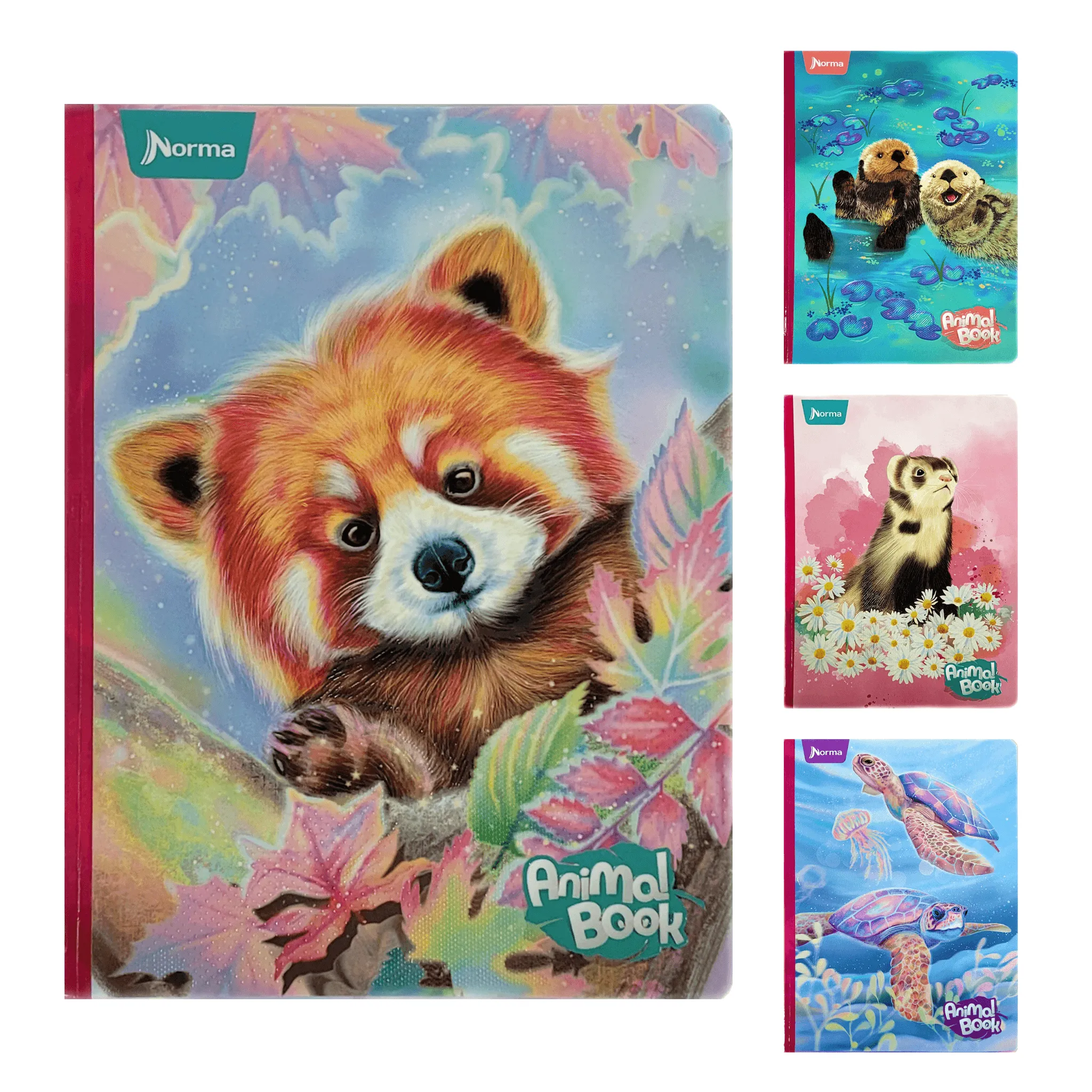 Norma Animal Book Printed Notebooks- Soft Cover