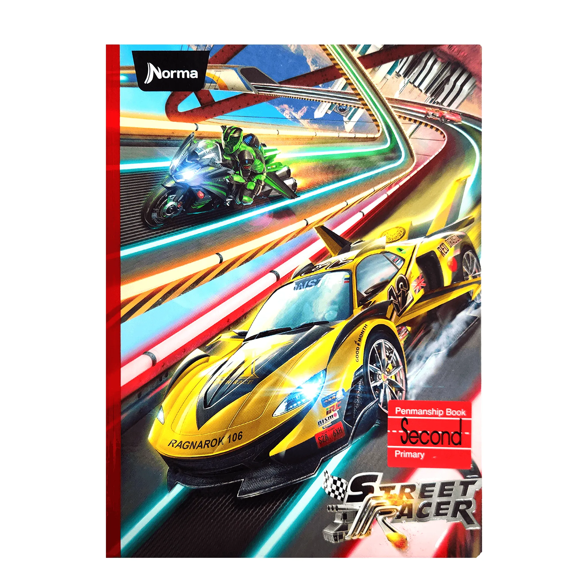 Norma Street Racer II Calligraphy Notebook - Second