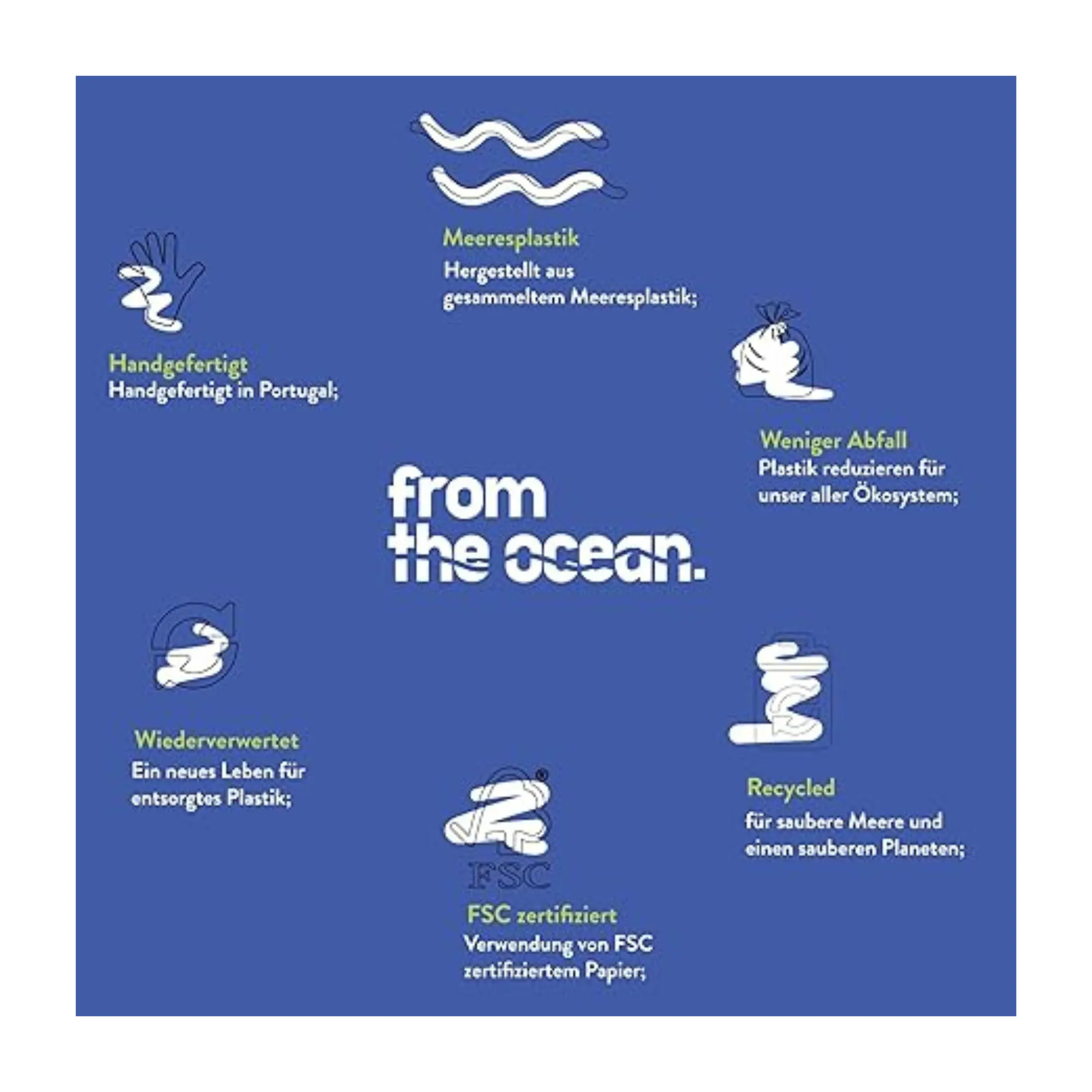Notebook | FROM THE OCEAN | "Ocean blue"