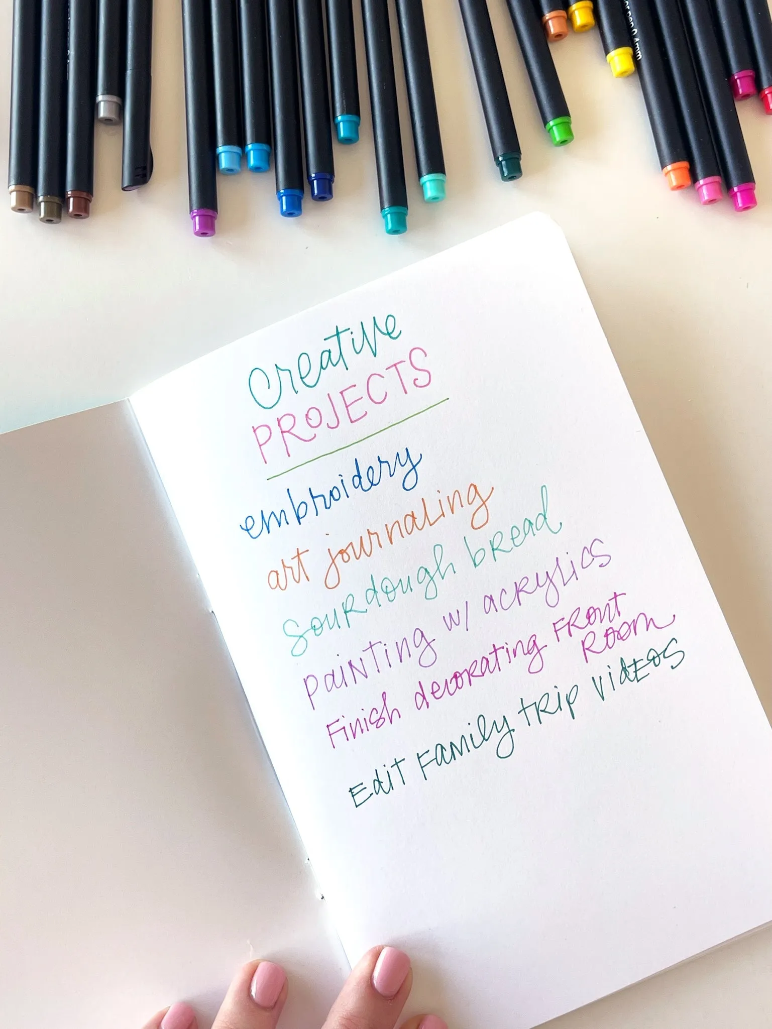 Notebooks & Fineliner Pens Bundle