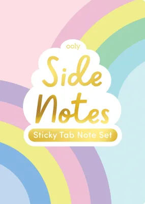 Ooly Side Notes Pastel Rainbow Sticky Tab Note Set