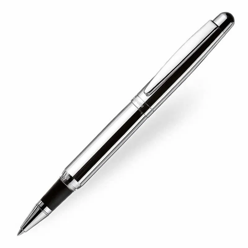 Otto Hutt Design 02 - Smooth Sterling Silver Rollerball Pen