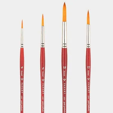 PANART ECHO SYNTHETIC LH BRUSH SET R-000,2,4,6,8