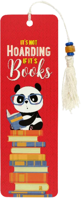 Panda Beaded Tassel Bookmark
