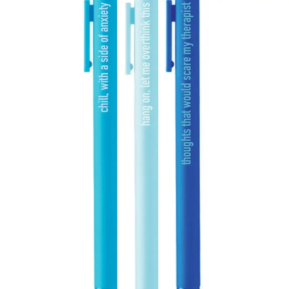 Pen Set - Anxious Overthinker