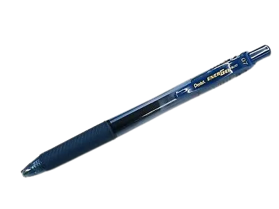 Pentel BL-107 ENERGELX Liquid Gel Pen 0.7mm NAVY BLUE