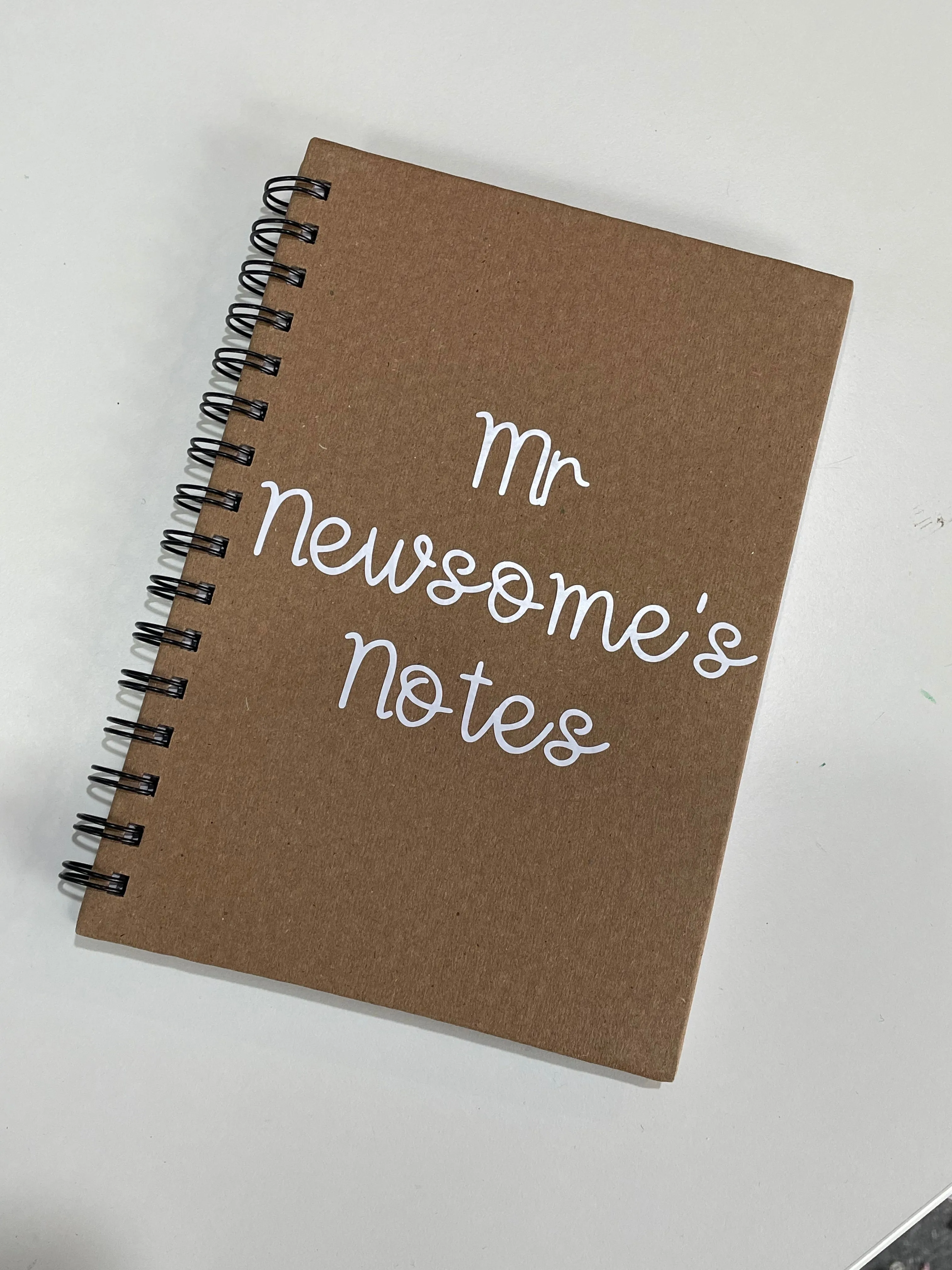 Personalised Note book